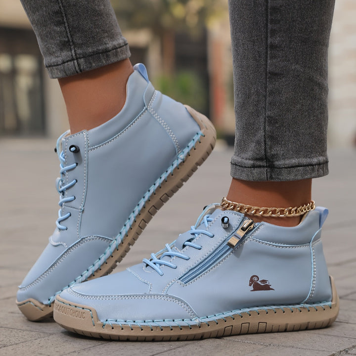 Slip On Shoes Womens Wide Toe Box Cushioned Sole Textured Outsole