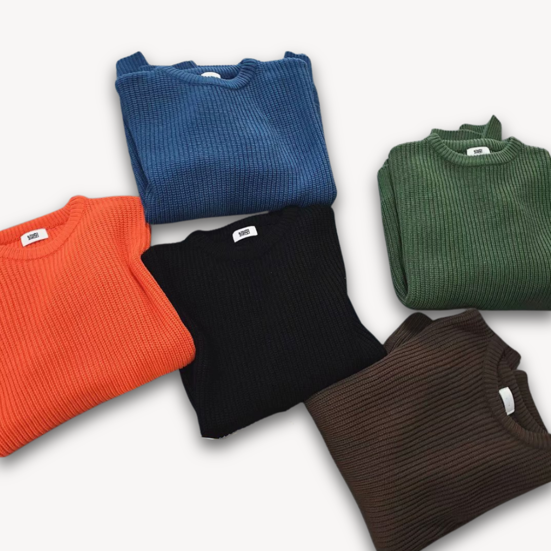 Chunky Roll Neck Jumper Womens Oversized Ribbed Knit Dropped Shoulder - image 15