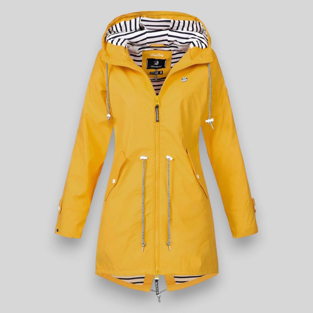 Women's Waterproof Hooded Zip Up Jacket — image 1