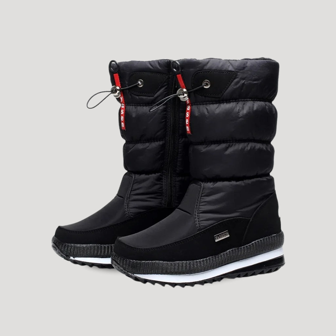 Winter Boots Womens Waterproof Insulated Lined Grip Sole