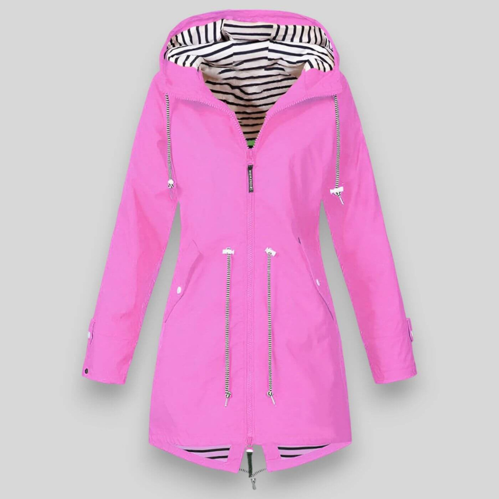 Women's Waterproof Hooded Zip Up Jacket — image 2