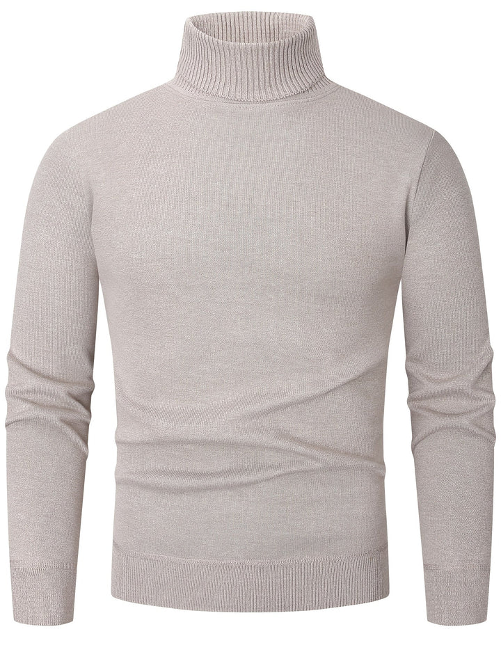 Jumper Womens High Neck Funnel Collar Textured Knit Dropped Shoulder Hip Length - image 19