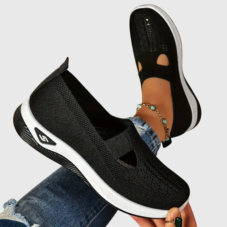 Walking Shoes Womens Ergonomic Cushioned Sole Lightweight