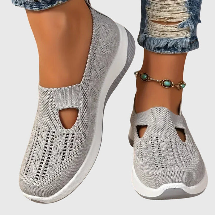 Walking Shoes Womens Ergonomic Cushioned Sole Lightweight