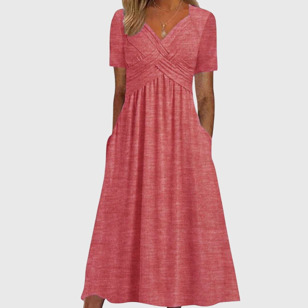 Dress Womens Tailored Fit Defined Waist Occasion Wear
