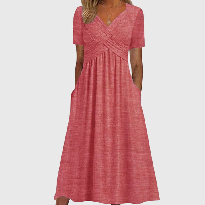 Dress Womens Tailored Fit Defined Waist Occasion Wear