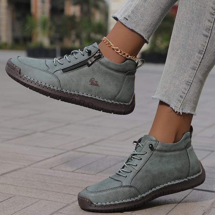 Slip On Shoes Womens Wide Toe Box Cushioned Sole Textured Outsole