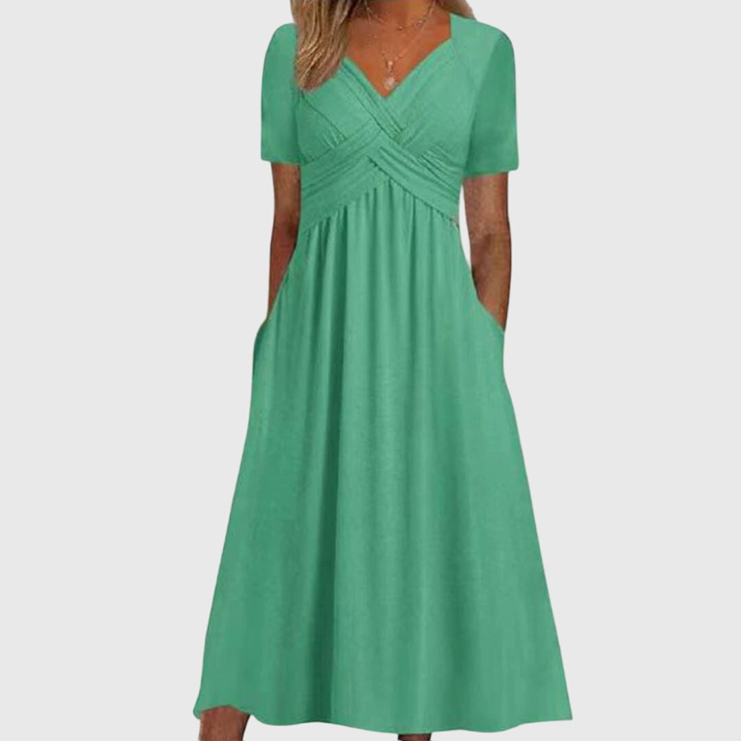 Dress Womens Tailored Fit Defined Waist Occasion Wear