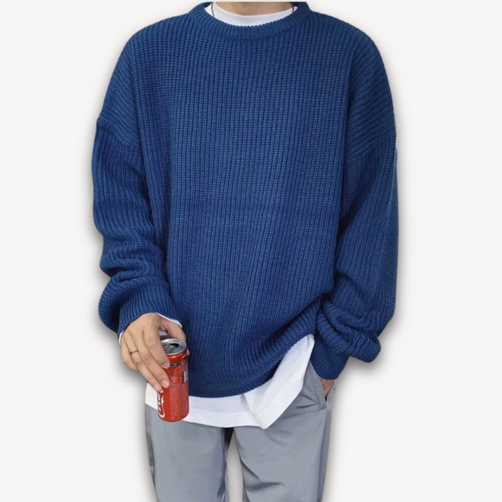 Chunky Roll Neck Jumper Womens Oversized Ribbed Knit Dropped Shoulder - image 16