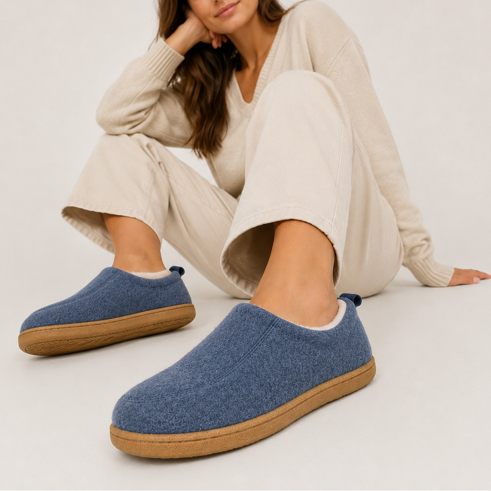 Unisex Orthopaedic Fleece Lined House Slippers — image 2