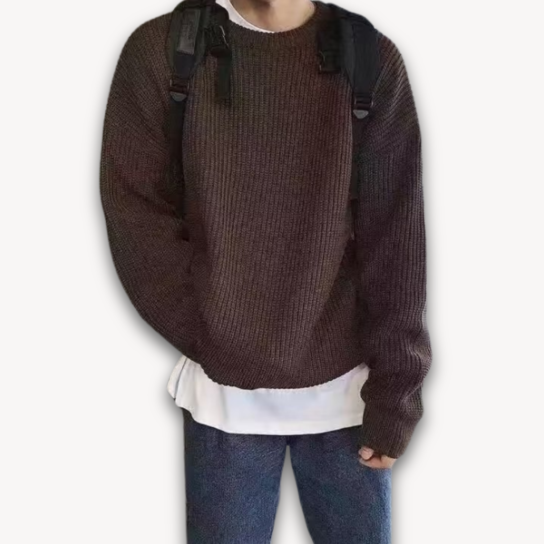 Chunky Roll Neck Jumper Womens Oversized Ribbed Knit Dropped Shoulder - image 22