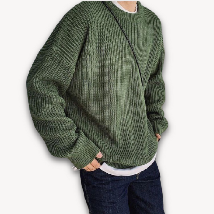 Chunky Roll Neck Jumper Womens Oversized Ribbed Knit Dropped Shoulder - image 23