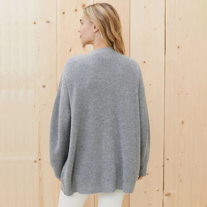 Cardigan Womens Cashmere Oversized Soft Knit