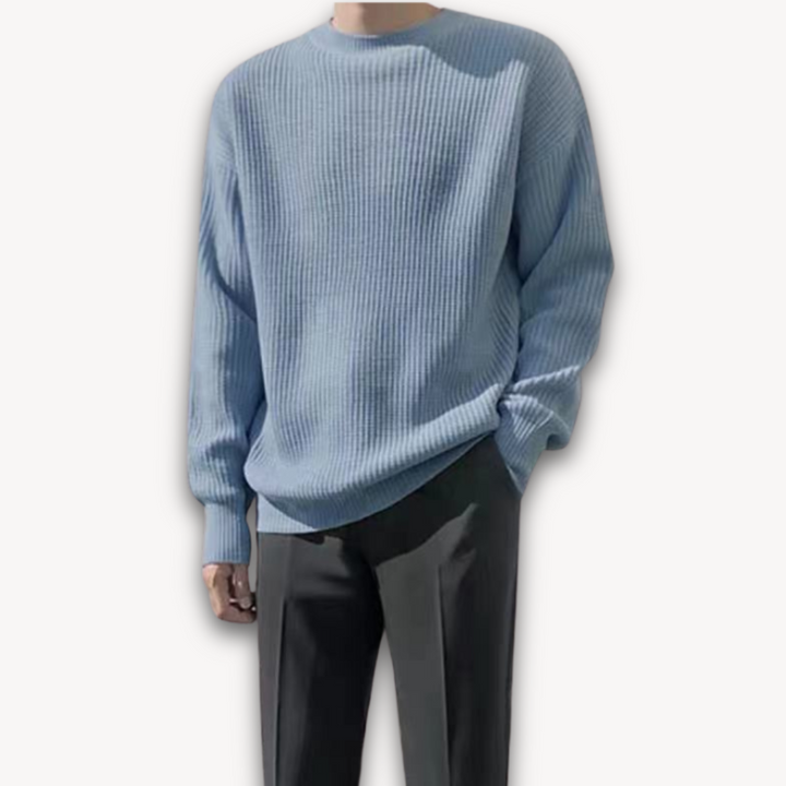 Chunky Roll Neck Jumper Womens Oversized Ribbed Knit Dropped Shoulder - image 26