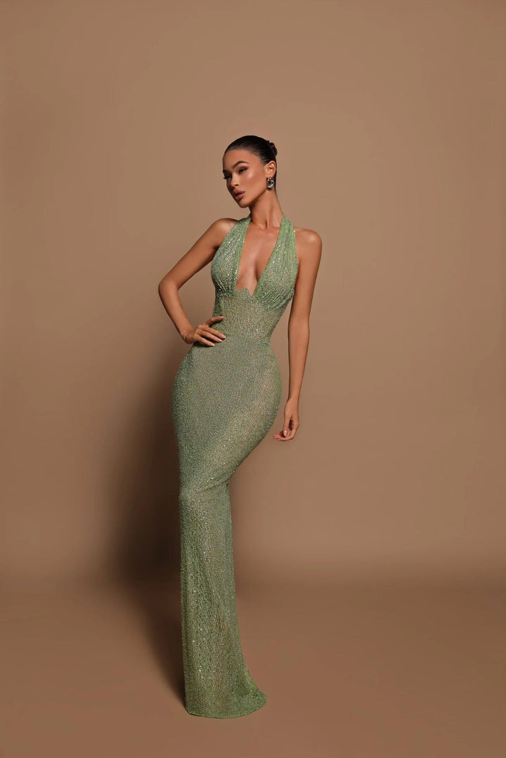 Maxi Dress Womens Occasion Wear Flowing Silhouette