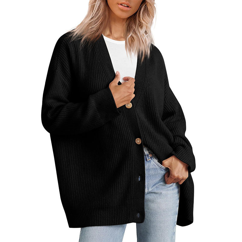 Cardigan Womens Cashmere Oversized Soft Knit