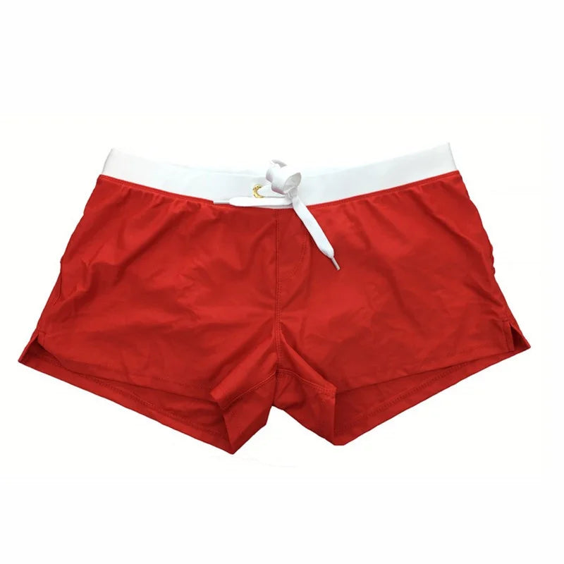 Swim Shorts Mens Short Length Drawstring Waist Side Split Zip Back Pocket Quick Dry Holiday - image 10