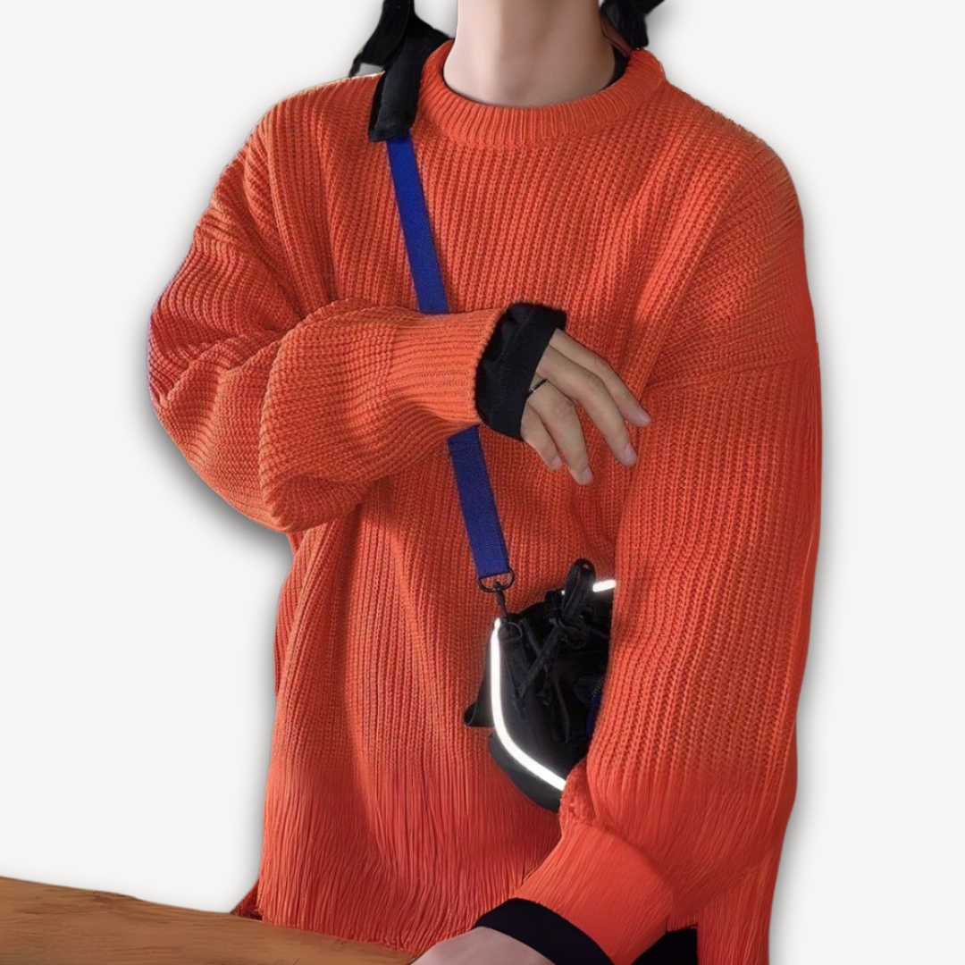 Chunky Roll Neck Jumper Womens Oversized Ribbed Knit Dropped Shoulder - image 4