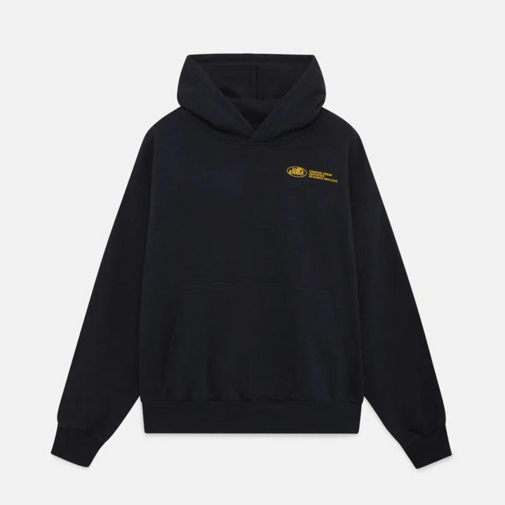 Oversized Pullover Hoodie with Kangaroo Pocket and Drawstring Hood