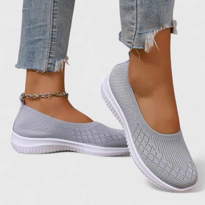 Slip On Shoes Womens Stretch Upper Removable Insole Lightweight