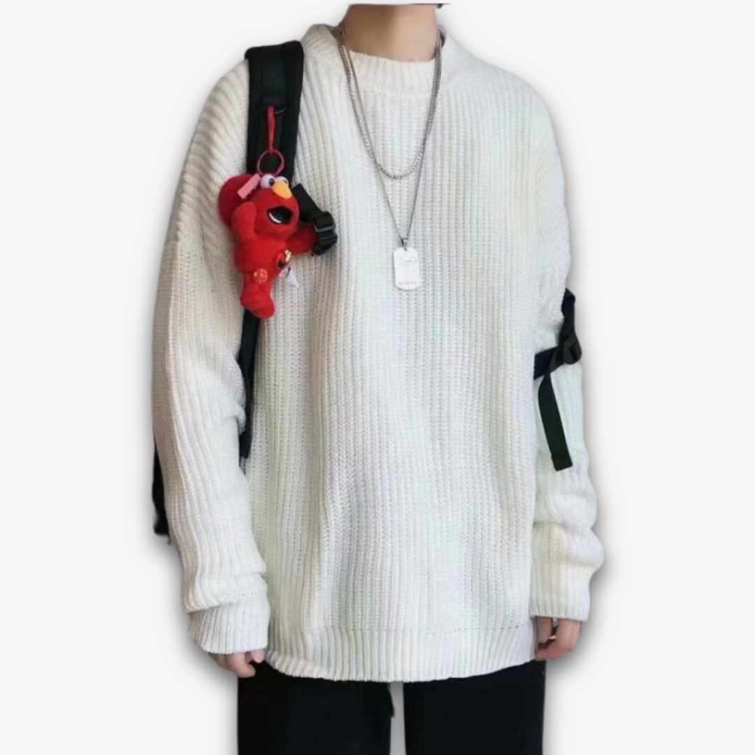 Chunky Roll Neck Jumper Womens Oversized Ribbed Knit Dropped Shoulder - image 6