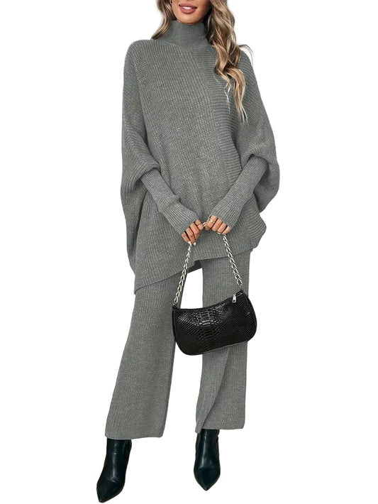 Women's Ribbed Two-Piece Set