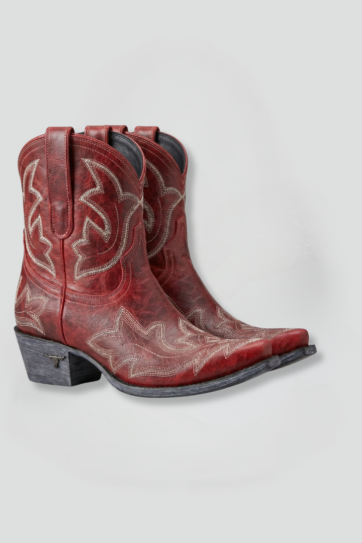 Women's Embroidered Western Mid-Calf Boots — image 1