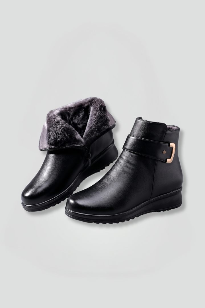 Women's Orthopaedic Leather Ankle Boots — image 1
