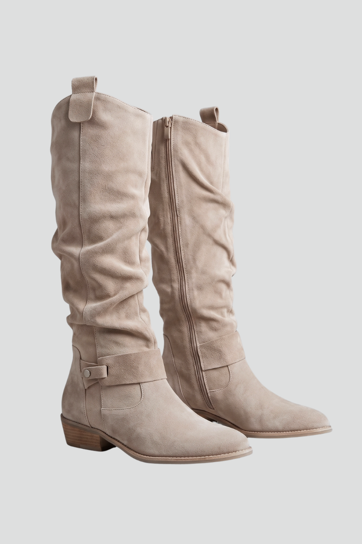 Women's Orthopaedic Knee-High Boots with Side Zip — image 1