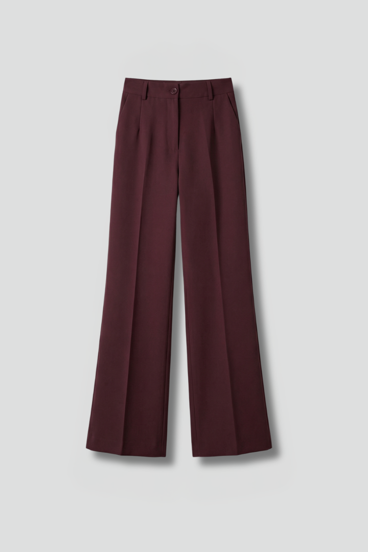Women's High Waist Straight Leg Trousers — image 1