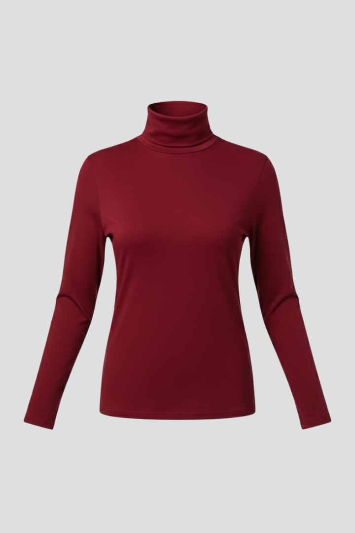 Women's Roll Neck Long Sleeve Sweater — image 1