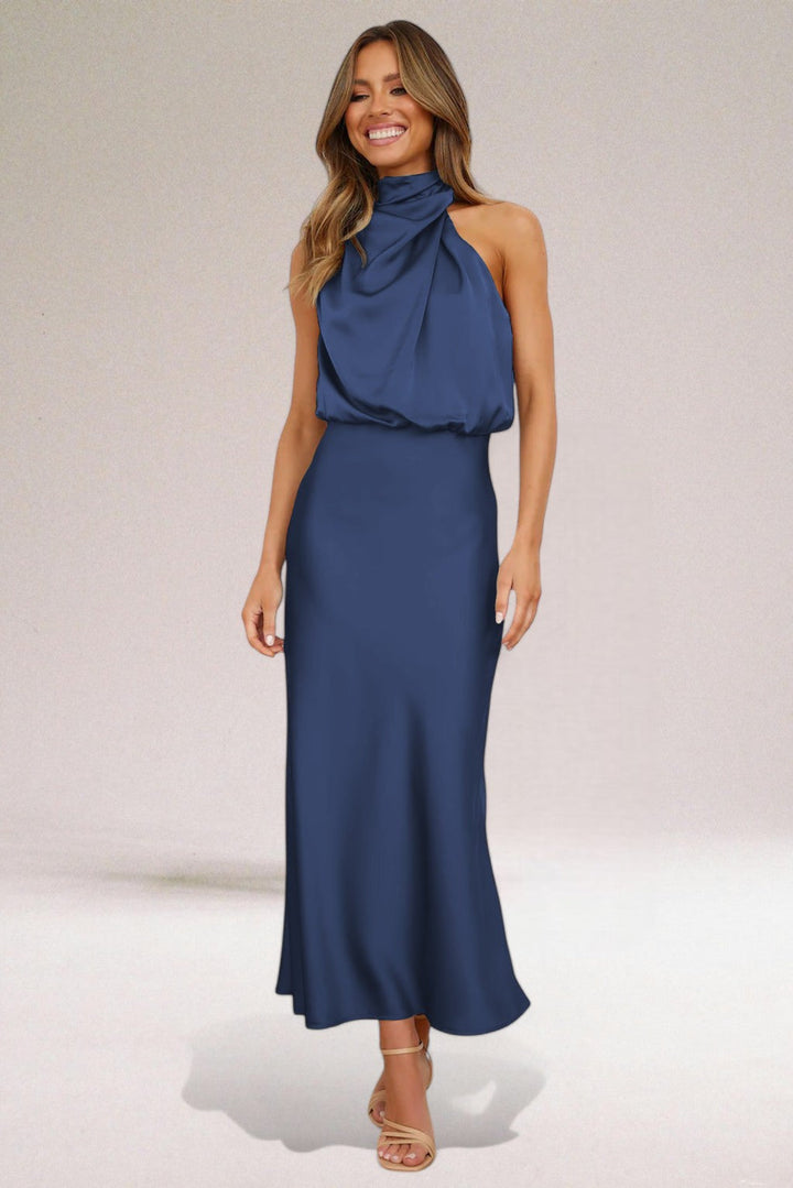 Women’s Halter Neck Dress Maxi