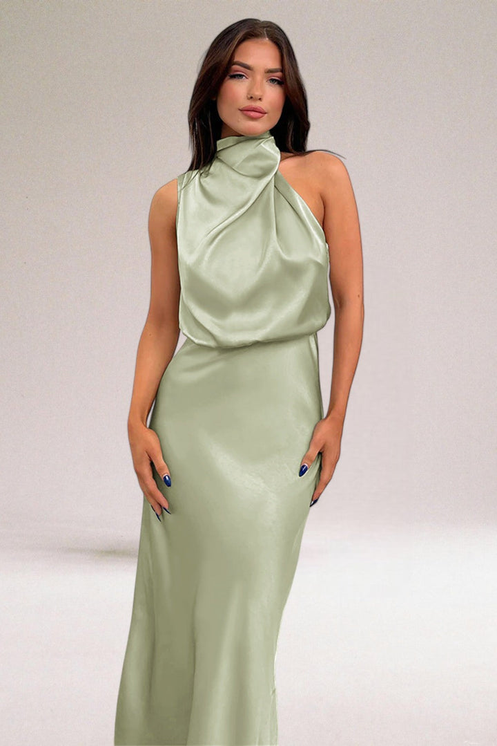 Women’s Halter Neck Dress Maxi