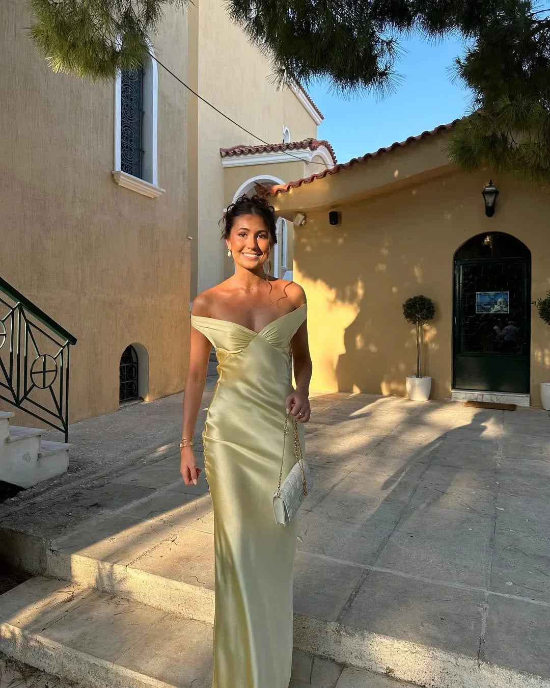 Women’s Off Shoulder Dress Maxi