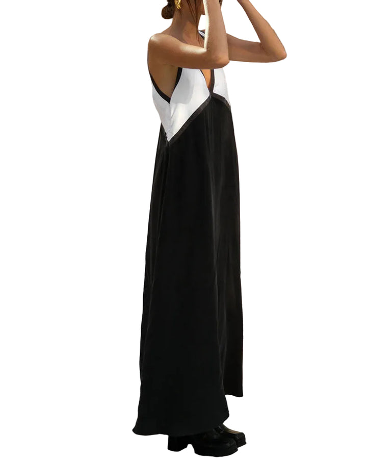 Women’s Sleeveless A Line Dress Maxi