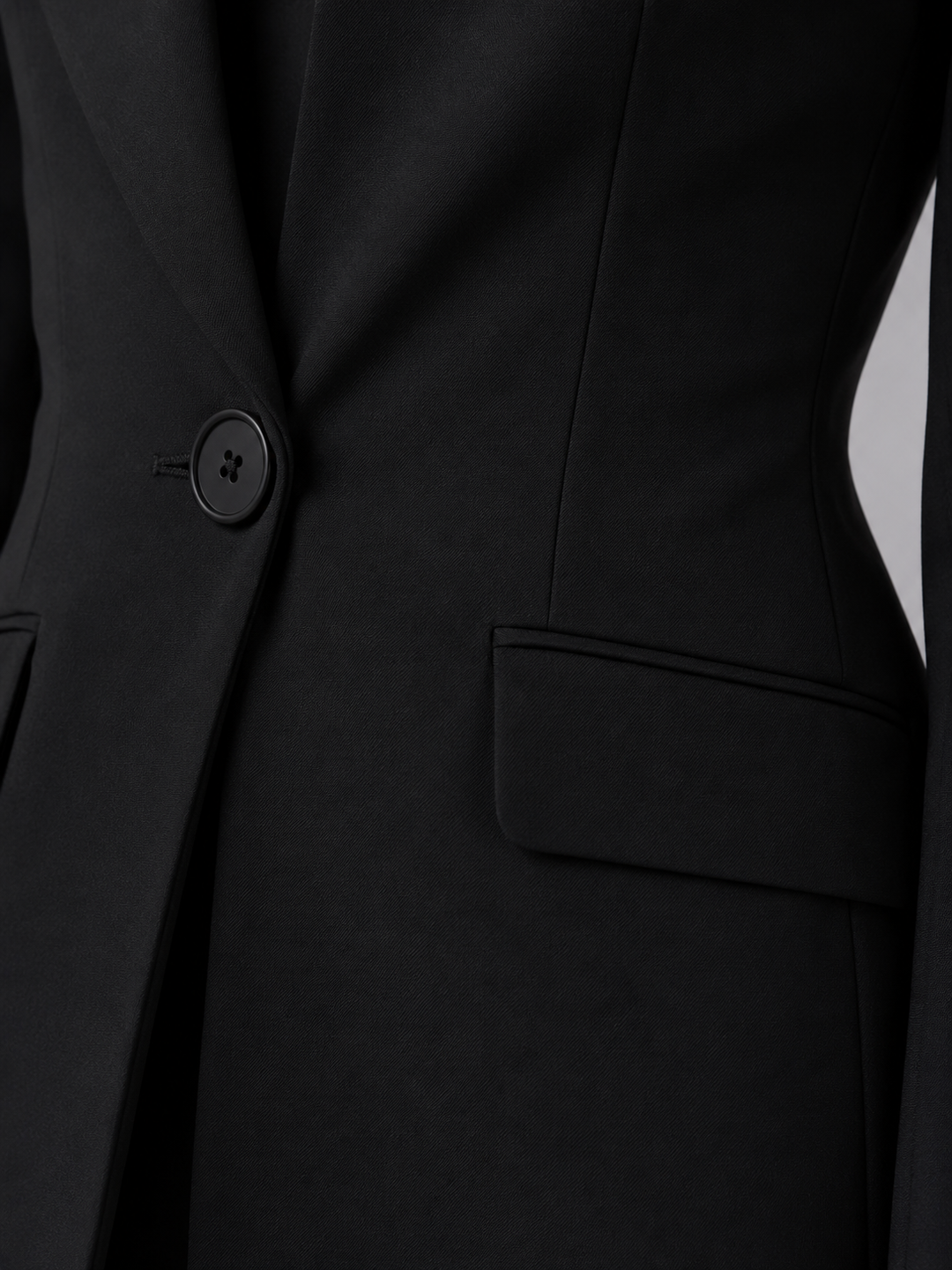 Trouser Suit Womens Collarless Blazer Two Piece Formal