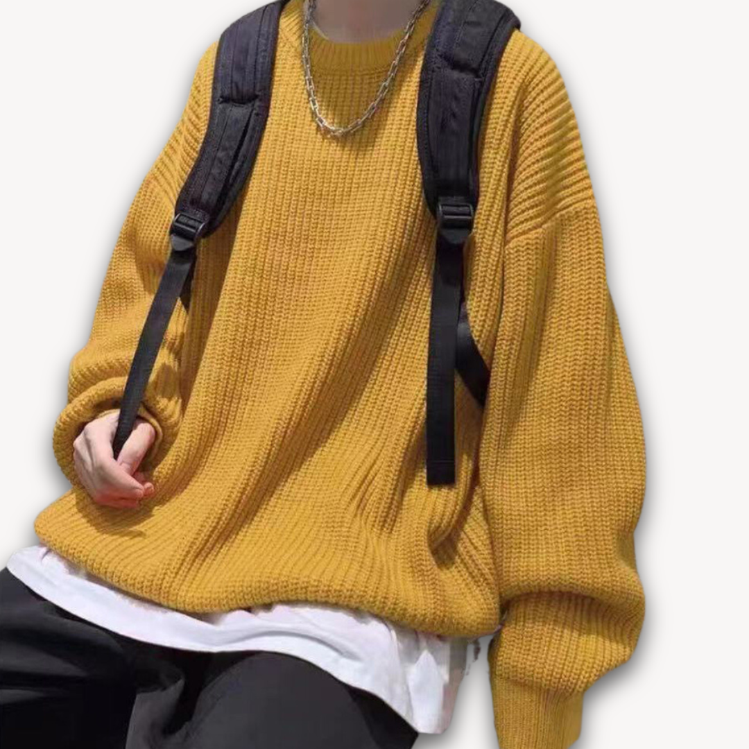 Chunky Roll Neck Jumper Womens Oversized Ribbed Knit Dropped Shoulder - image 7