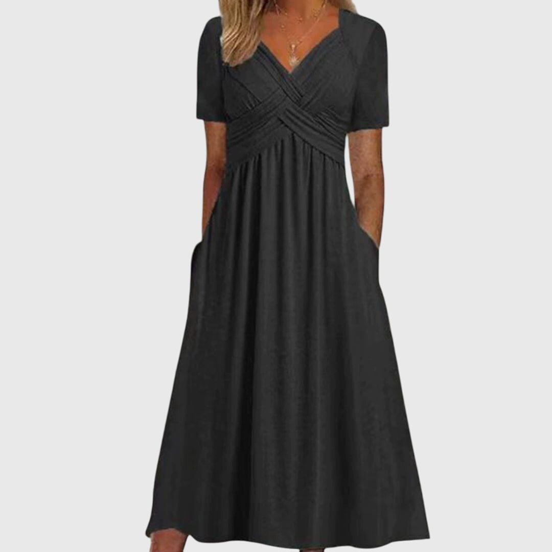 Dress Womens Tailored Fit Defined Waist Occasion Wear