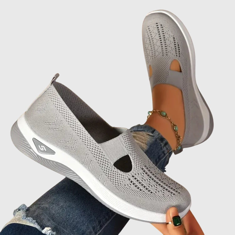 Walking Shoes Womens Ergonomic Cushioned Sole Lightweight
