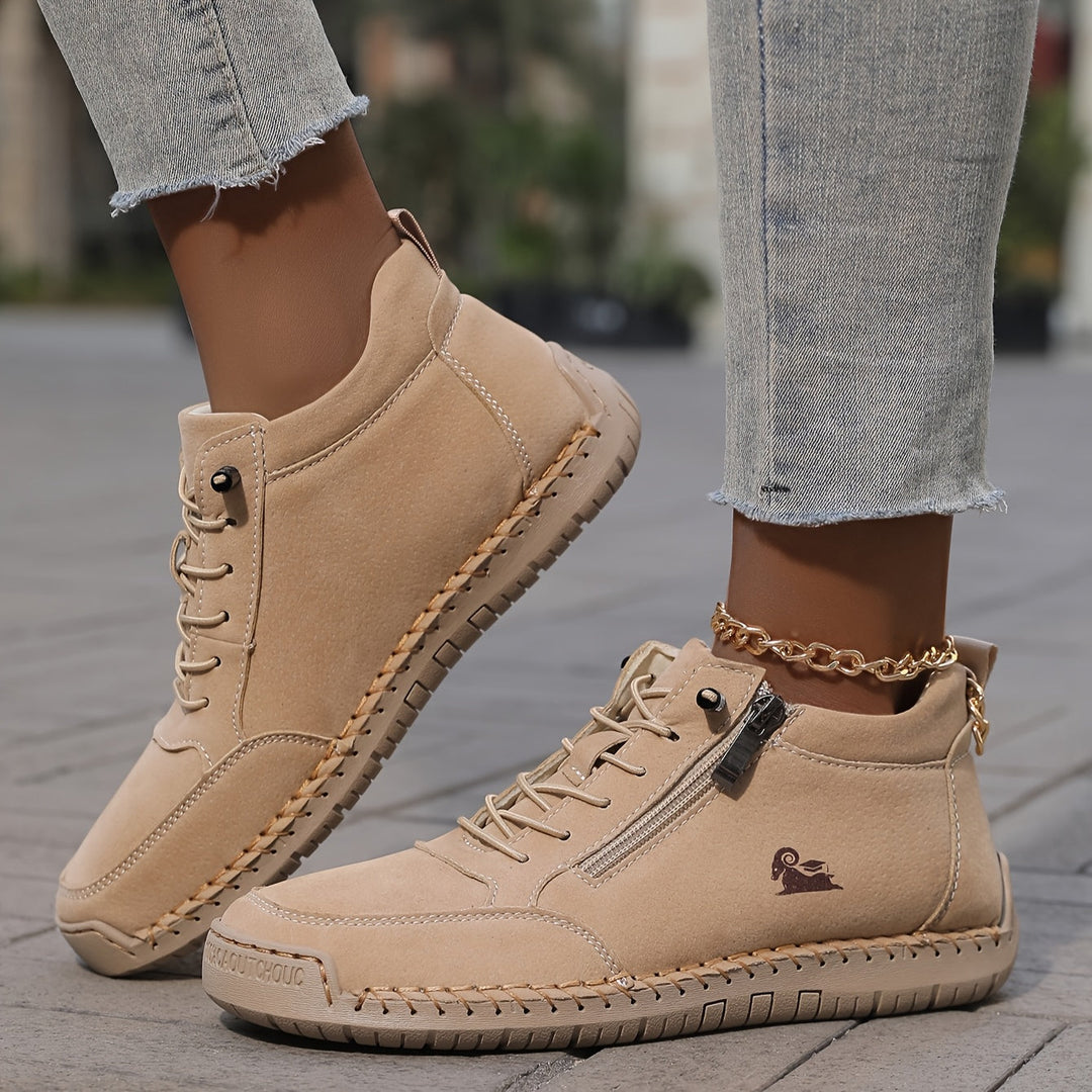 Slip On Shoes Womens Wide Toe Box Cushioned Sole Textured Outsole