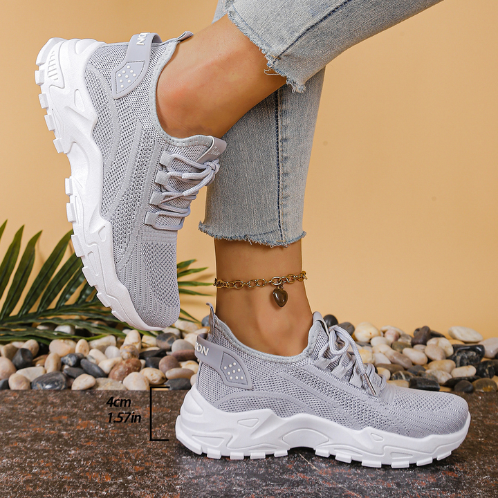 Trainers Womens Wide Toe Box Arch Support Shock Absorbing Sole