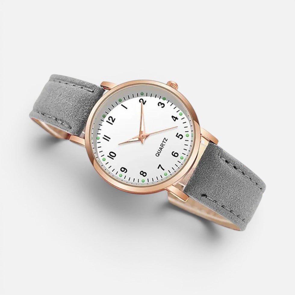 Watch Womens Quartz Analogue Slim Round Dial Minimalist - image 9