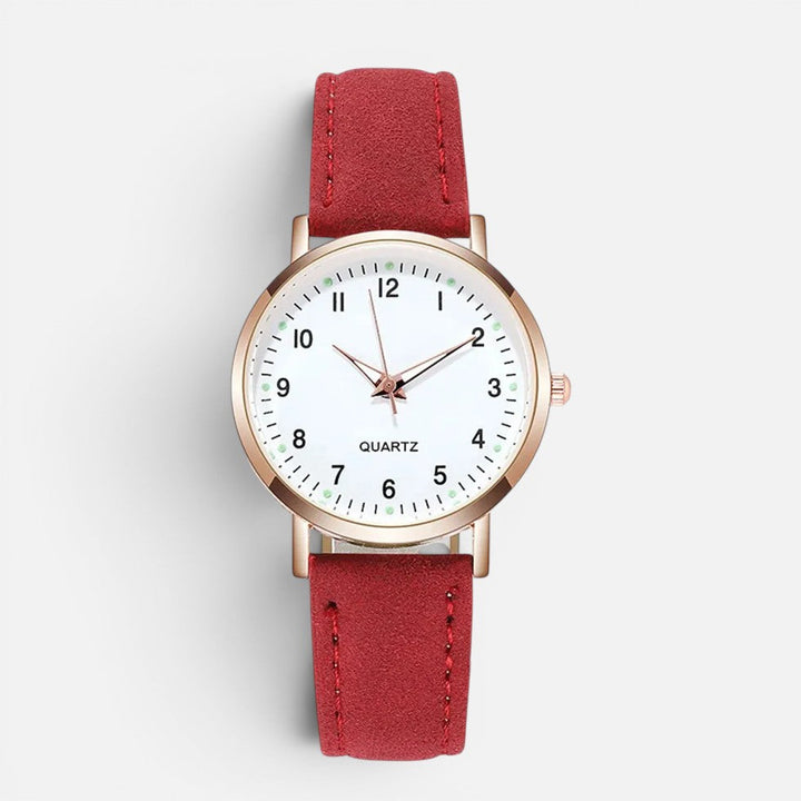 Watch Womens Quartz Analogue Slim Round Dial Minimalist - image 8