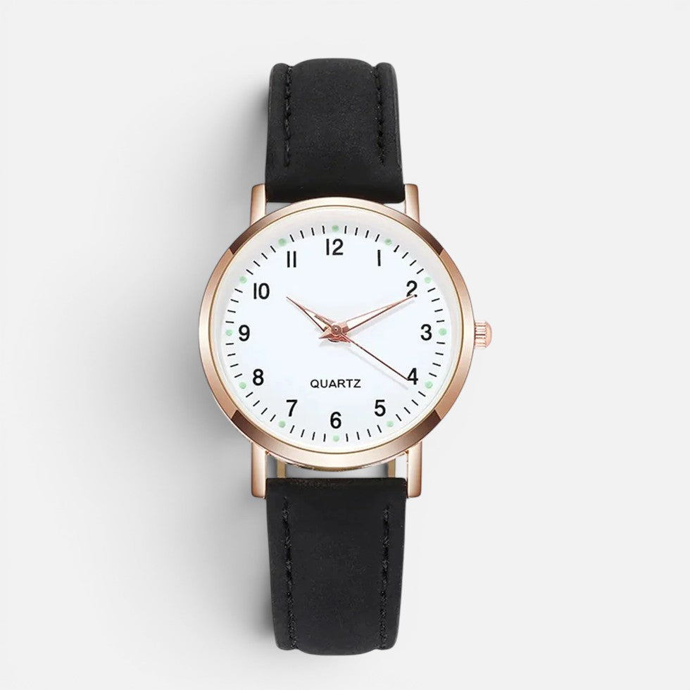 Watch Womens Quartz Analogue Slim Round Dial Minimalist - image 3