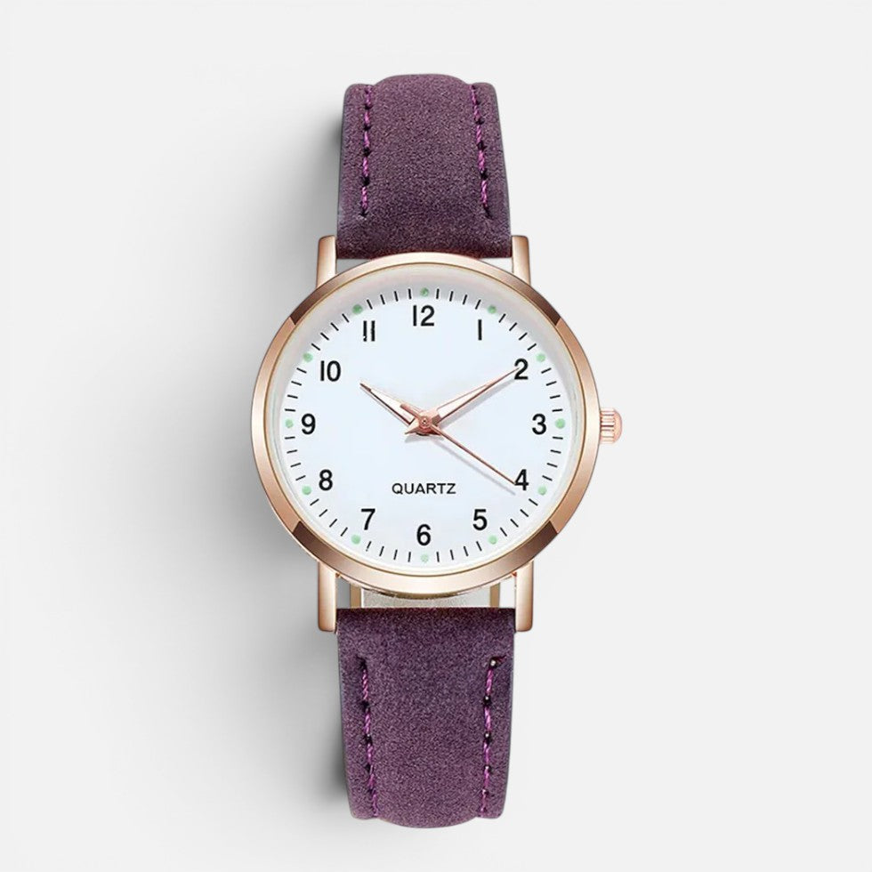 Watch Womens Quartz Analogue Slim Round Dial Minimalist - image 6