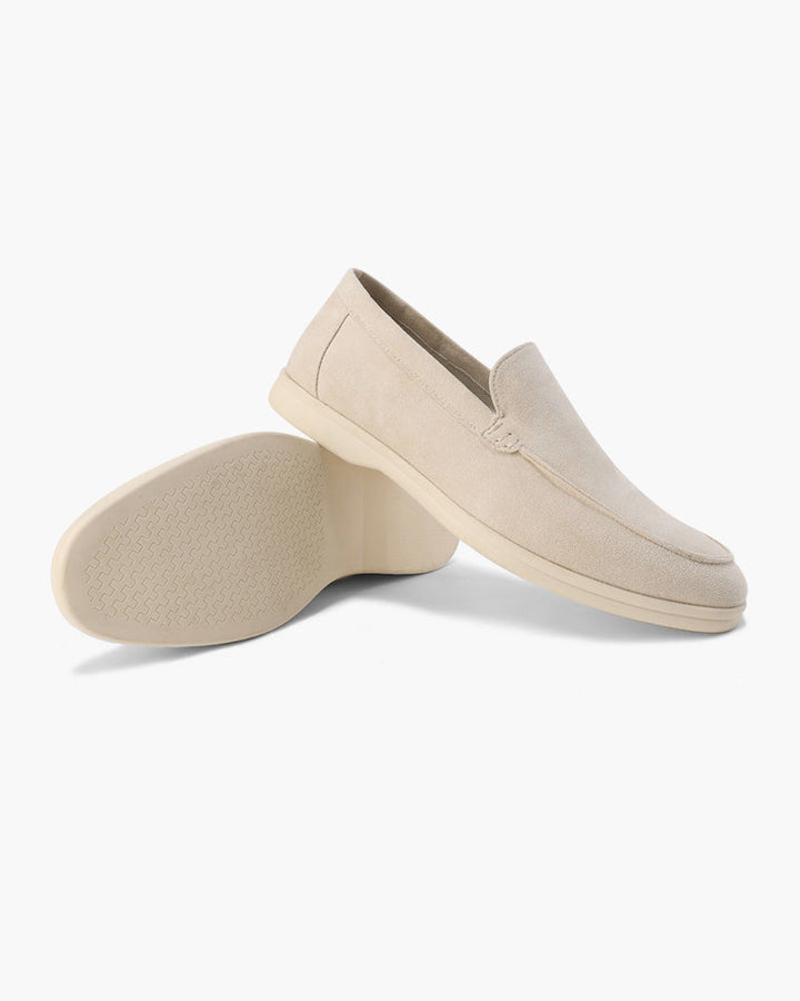 Loafers Mens Suede Look Slip On Apron Toe Smart Casual Flat Sole - image 8