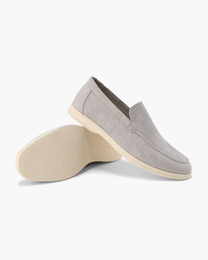 Loafers Mens Suede Look Slip On Apron Toe Smart Casual Flat Sole - image 10