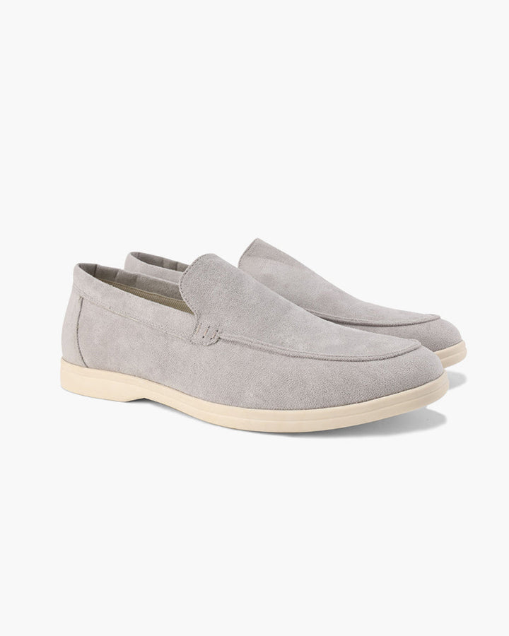 Loafers Mens Suede Look Slip On Apron Toe Smart Casual Flat Sole - image 12