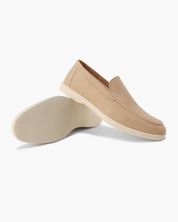 Loafers Mens Suede Look Slip On Apron Toe Smart Casual Flat Sole - image 15